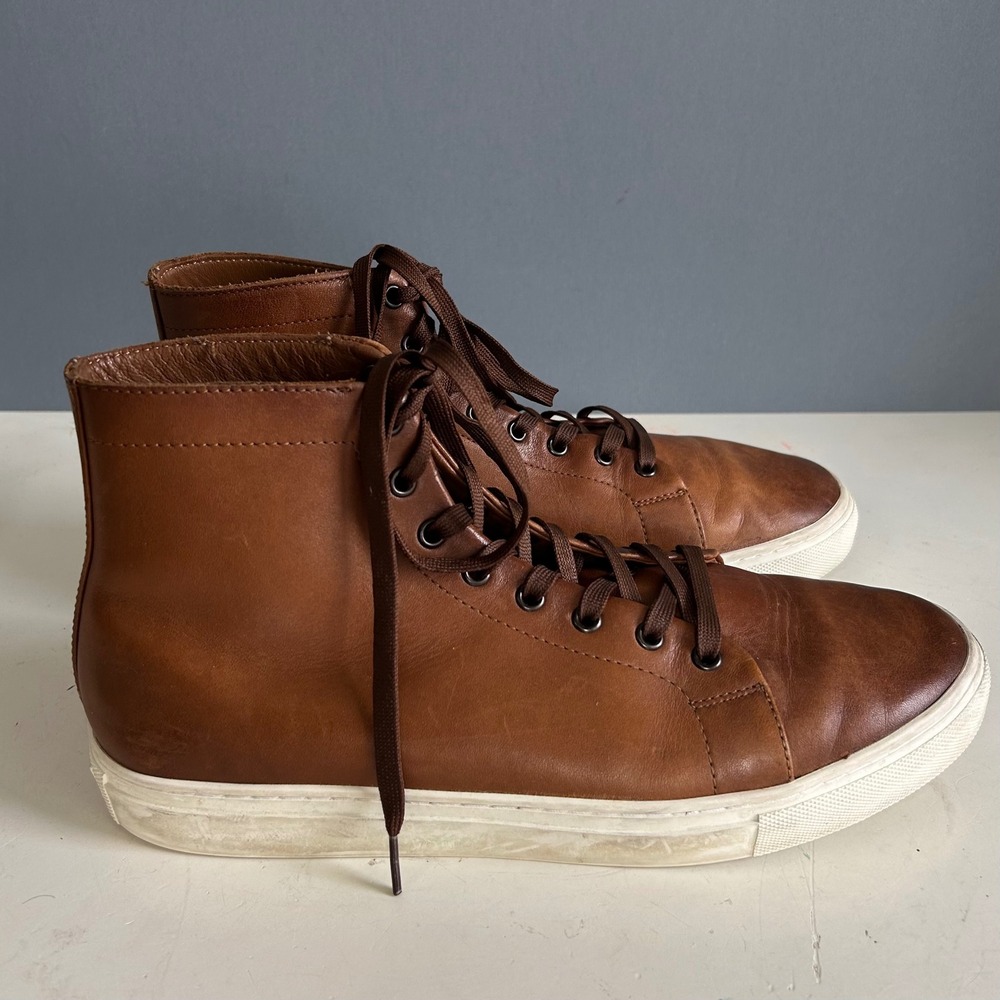 Thursday Boot Company Premier High Top sneaker size 10 brown Leather
